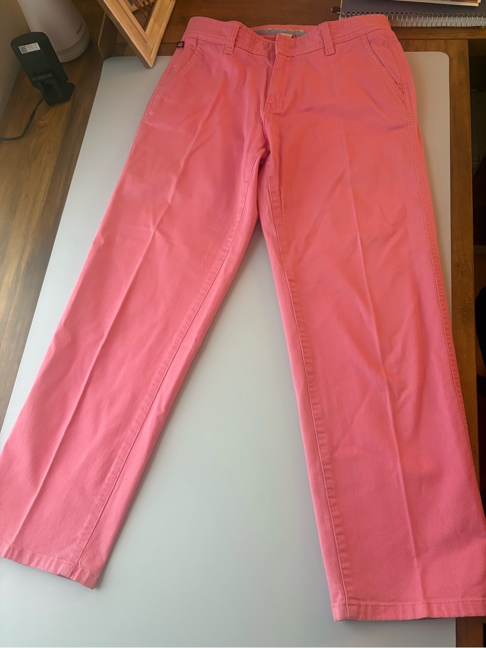 Polo Ralph Lauren Pink Cotton Slacks